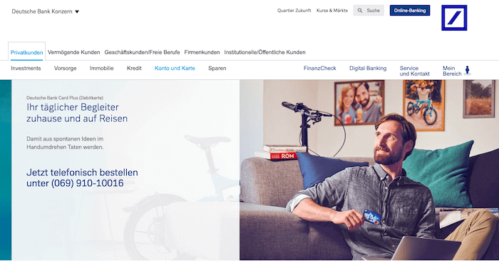 Deutsche Bank Online Selfservices