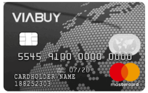 VIABUY Prepaid Mastercard Schwarz